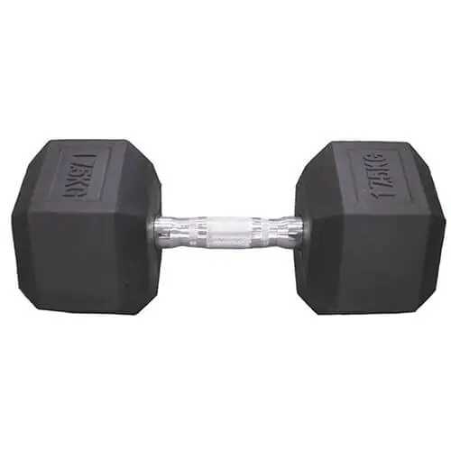 משקולת משושה 17.5 קילו