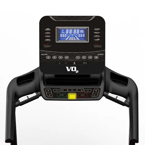 צג דיגיטלי במסלול ריצה מתקפל